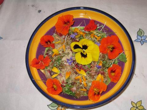 Amanida de flors